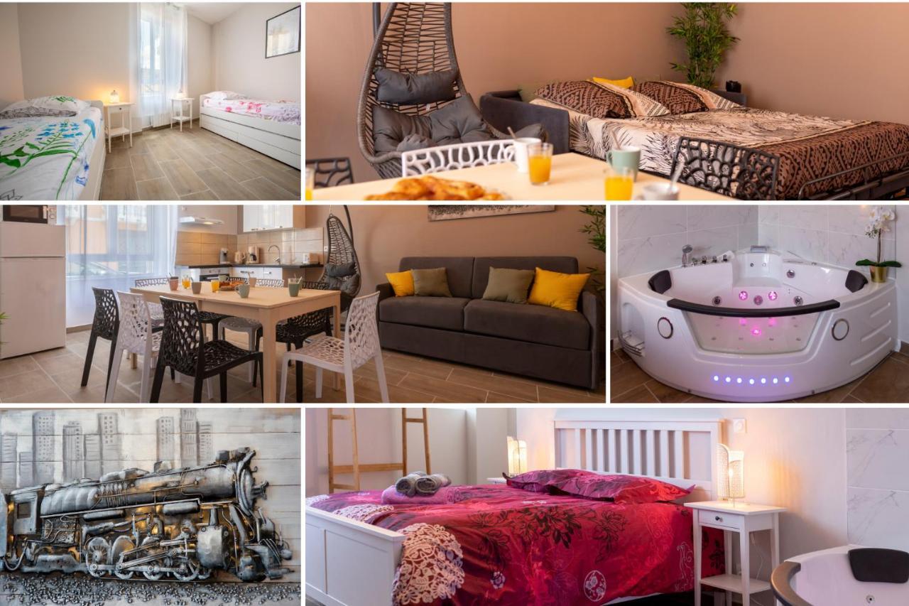Loc Trotteur Le Cacao - Balneo, Gare Lourdes Apartment Exterior foto