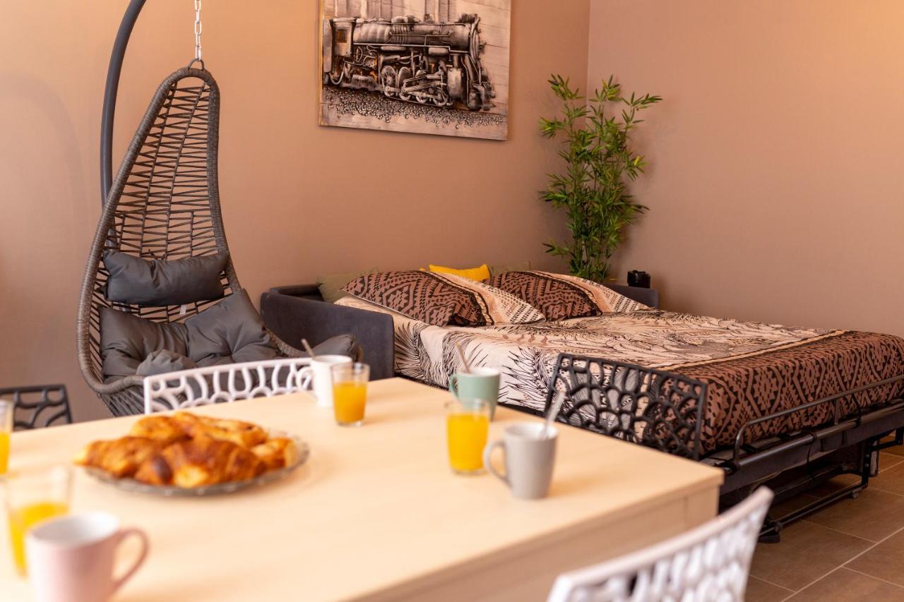 Loc Trotteur Le Cacao - Balneo, Gare Lourdes Apartment Exterior foto